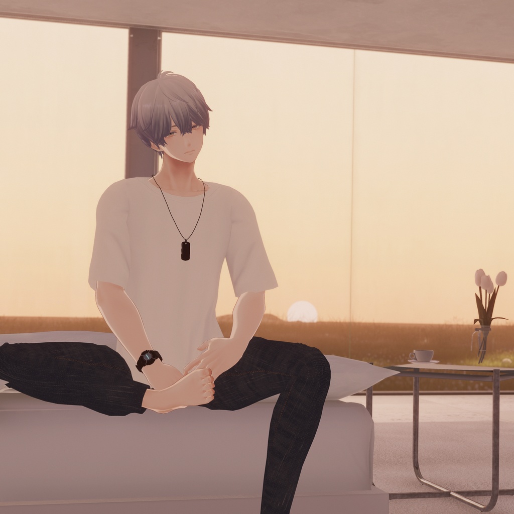 【杏里・水瀬 専用衣装】白Tシャツ&ジーパン