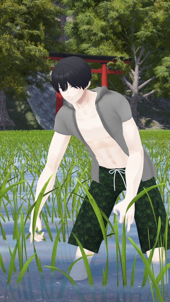 【杏里専用衣装】これで海とプールはばっちりセット