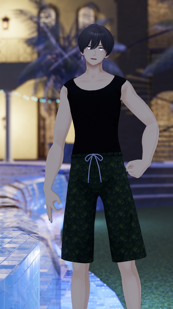 【杏里専用衣装】これで海とプールはばっちりセット