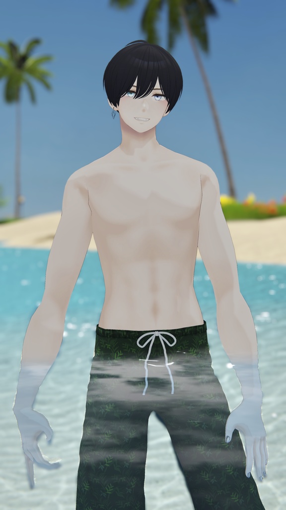 【杏里専用衣装】これで海とプールはばっちりセット