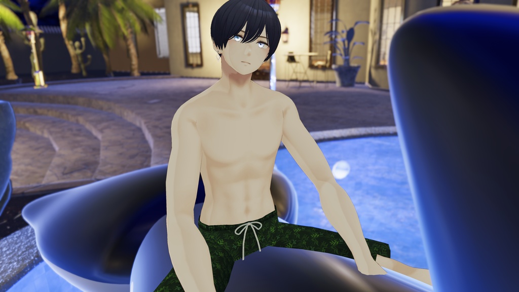 【杏里専用衣装】これで海とプールはばっちりセット