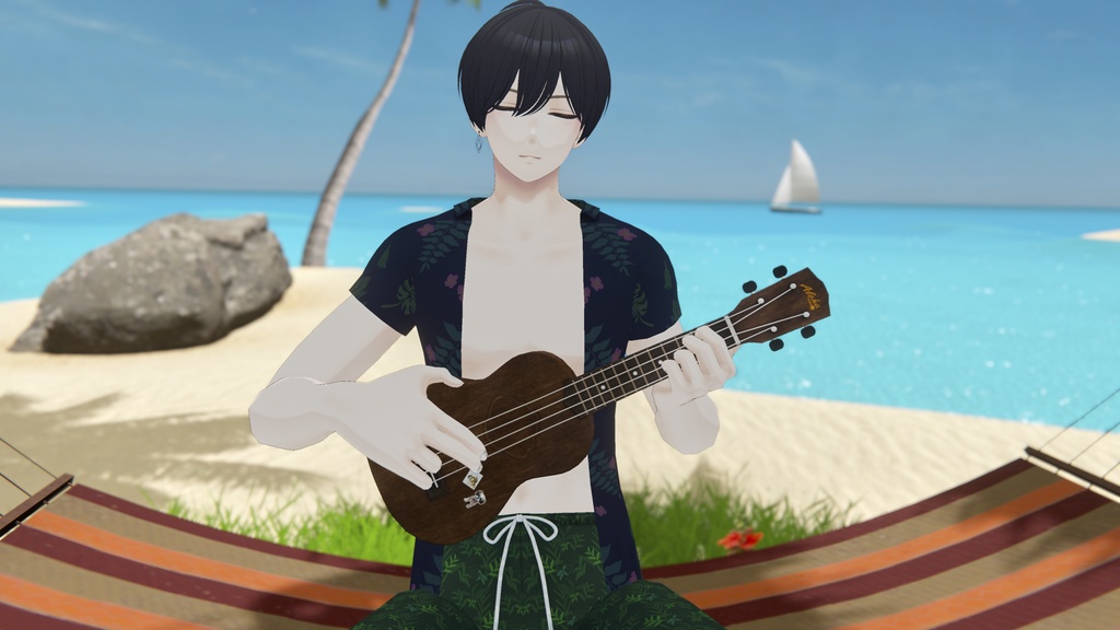 【杏里専用衣装】これで海とプールはばっちりセット