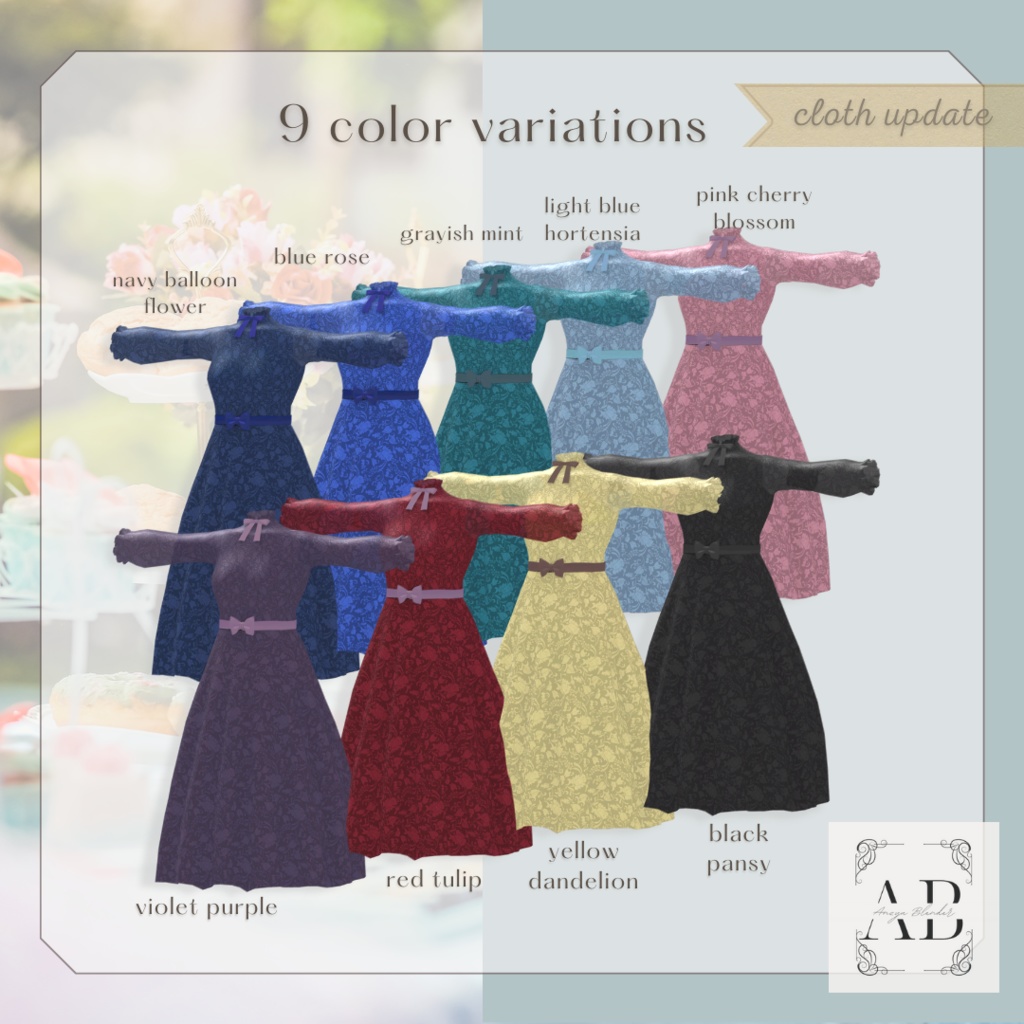 【透羽専用衣装】party ribbon dress【PB対応】