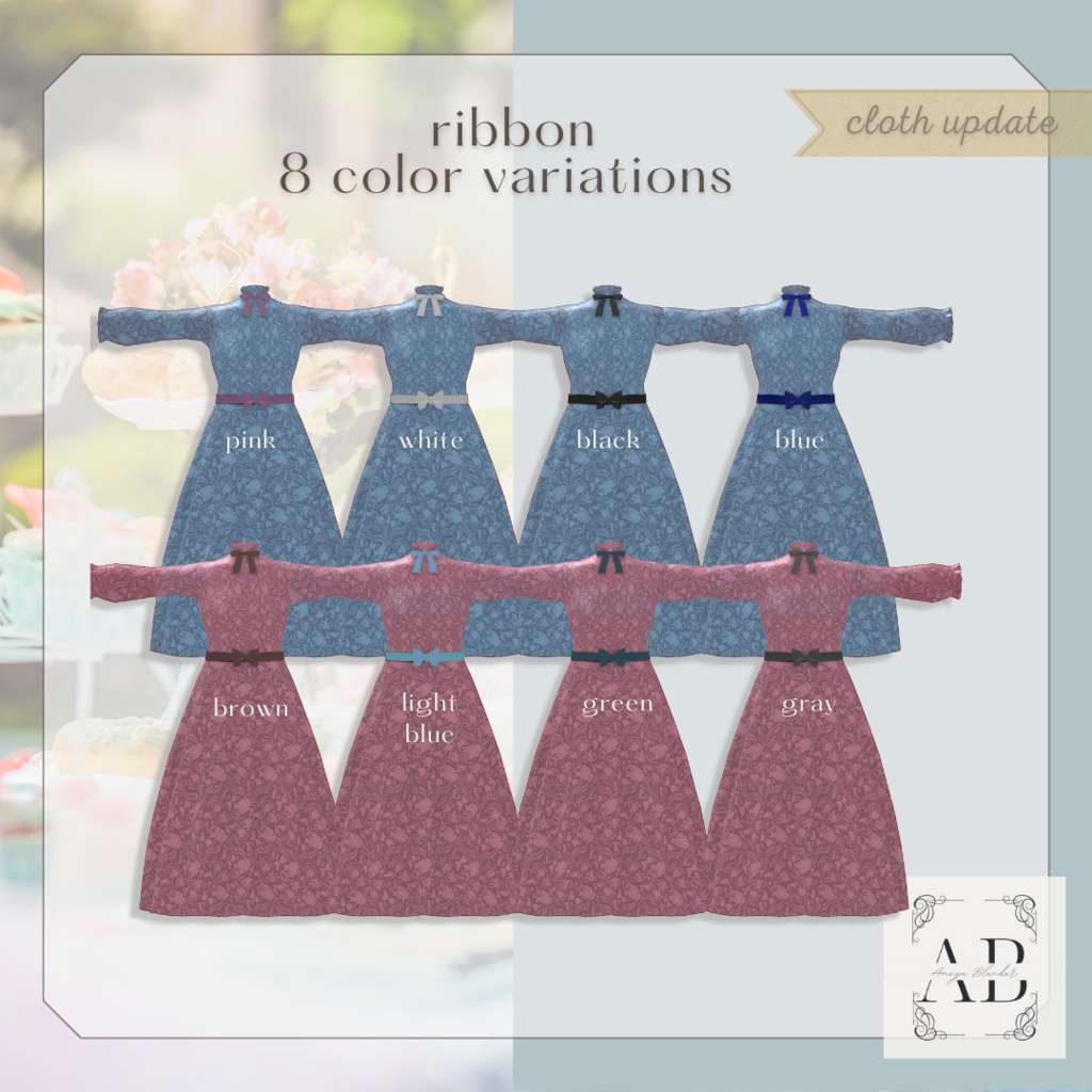 【透羽専用衣装】party ribbon dress【PB対応】