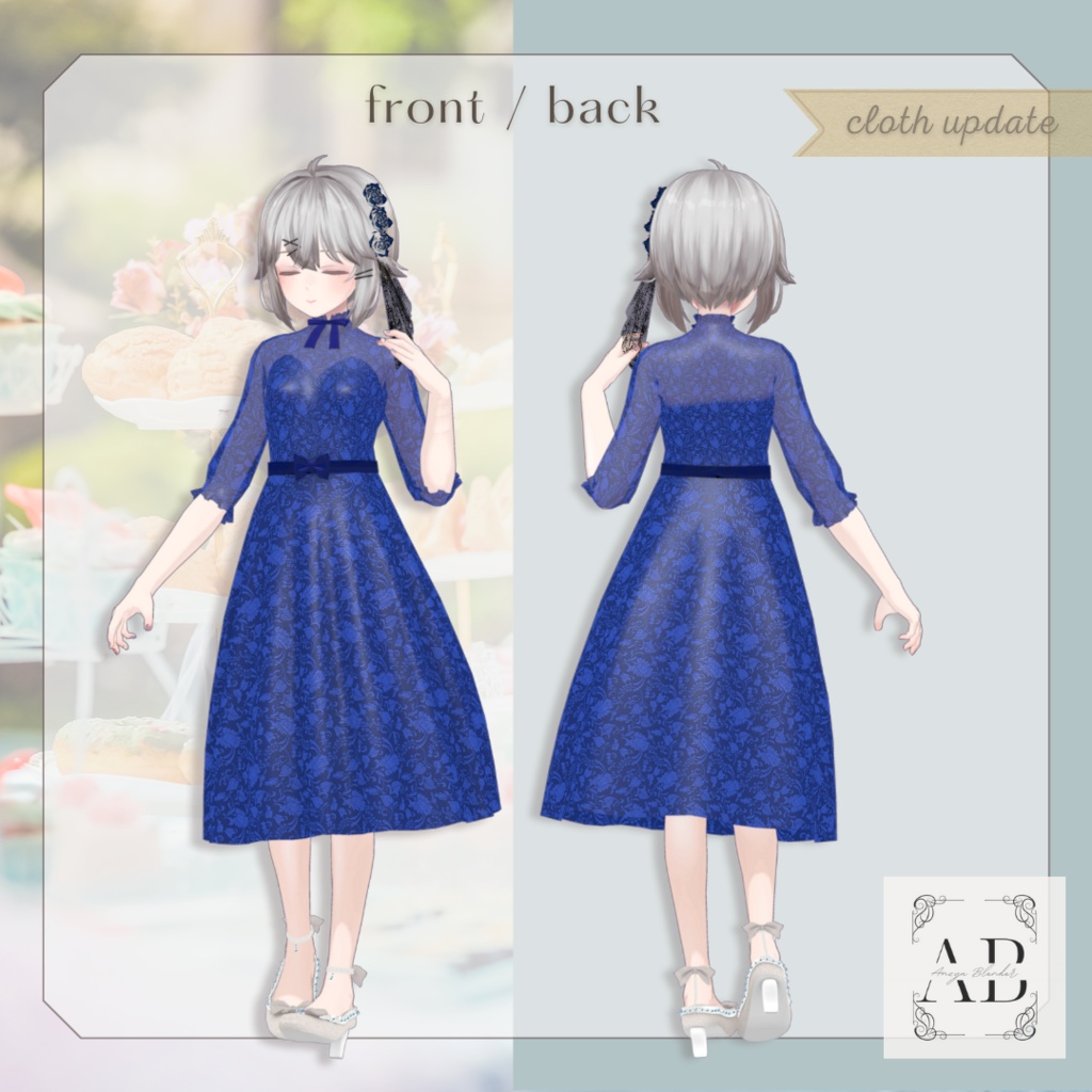 【透羽専用衣装】party ribbon dress【PB対応】