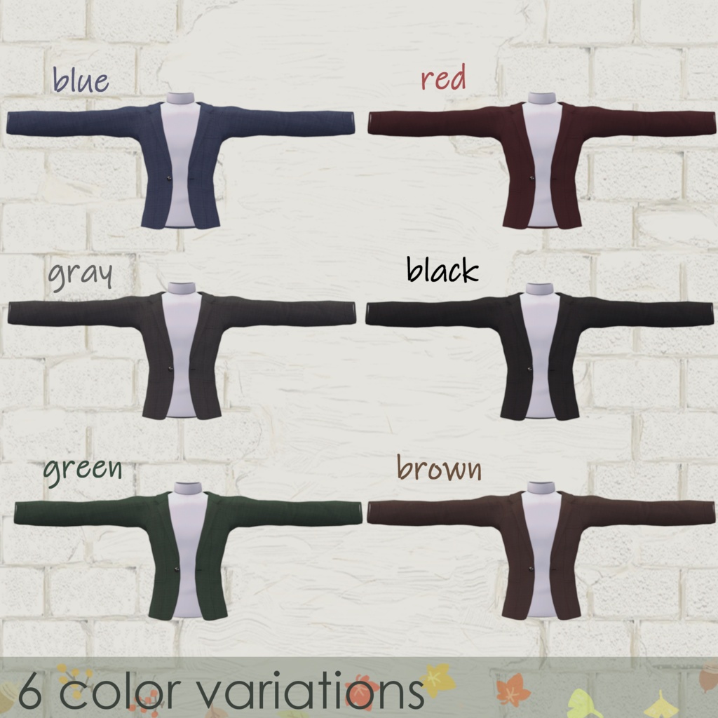 【水瀬専用衣装】ジャケット&セーター