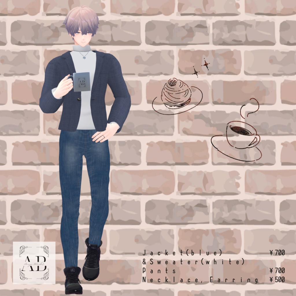 【水瀬専用衣装】ジャケット&セーター