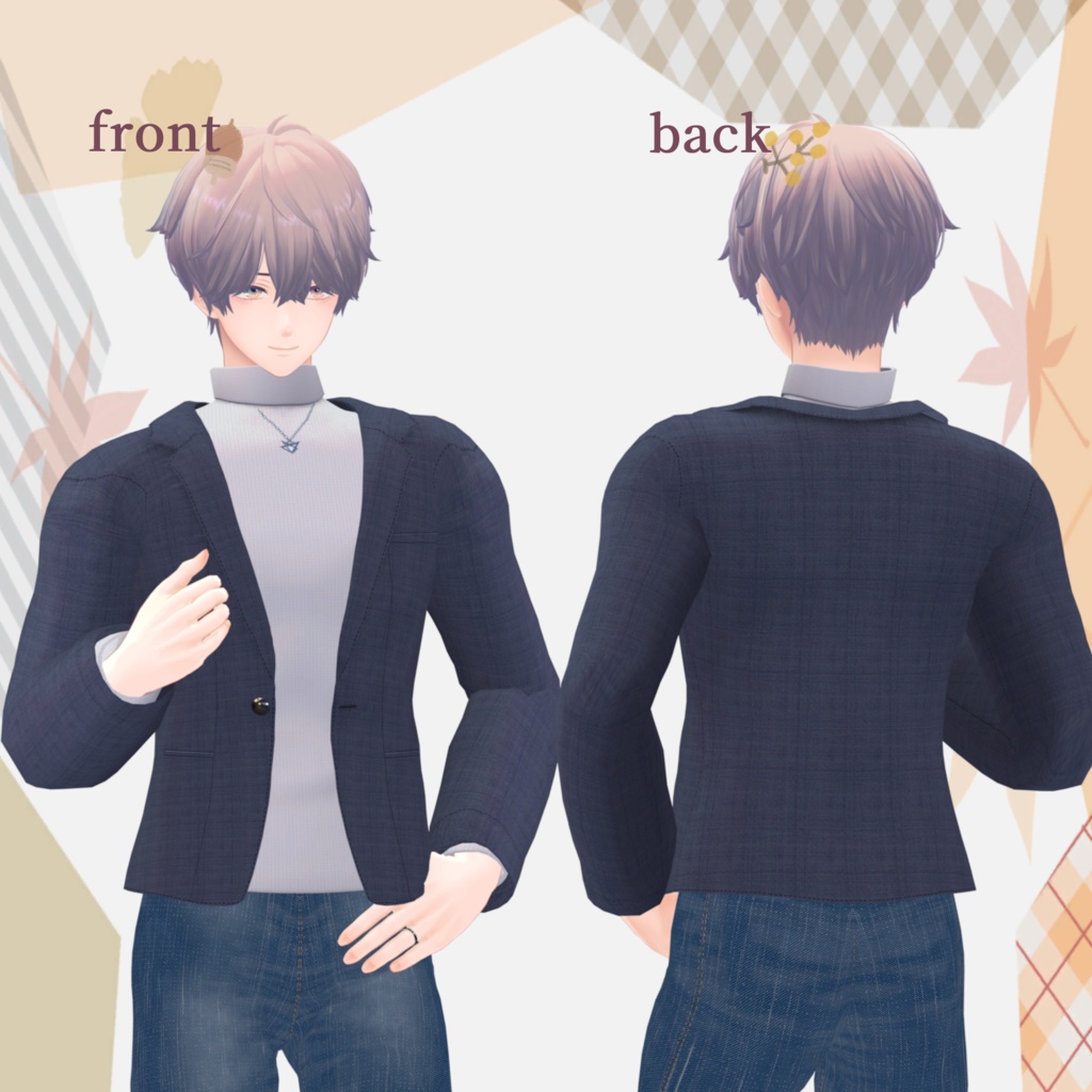 【水瀬専用衣装】ジャケット&セーター