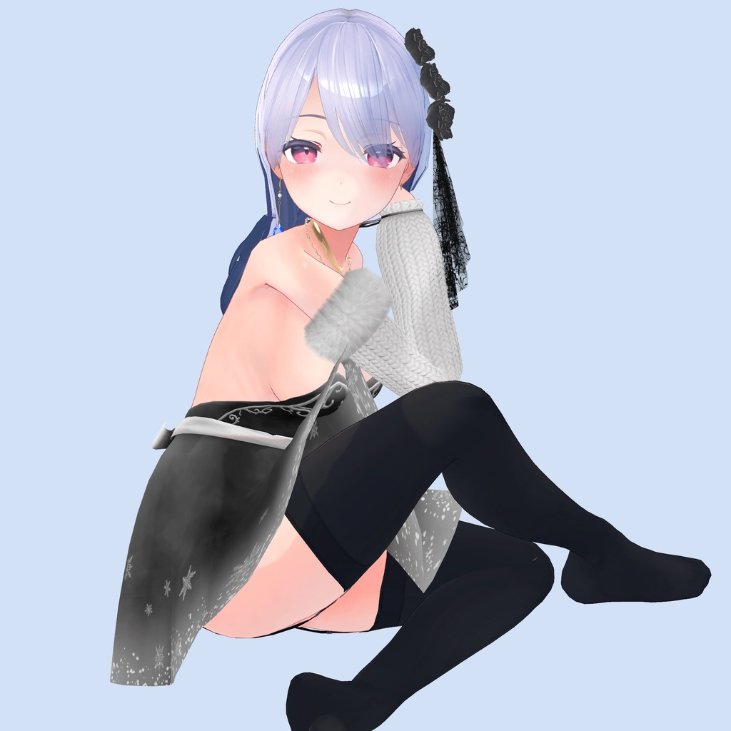 【桔梗専用衣装】winter dress【チョーカーおまけ付き】