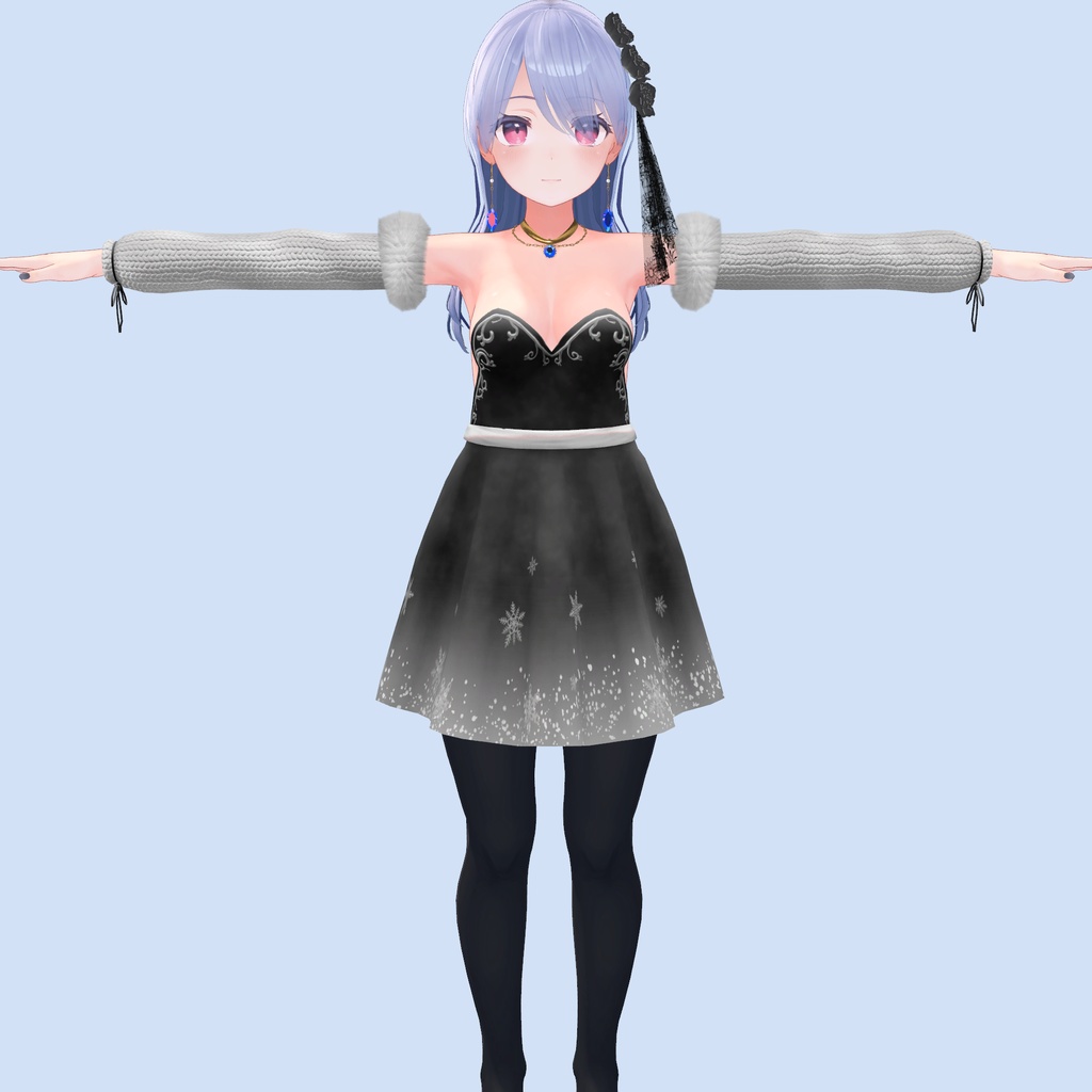 【桔梗専用衣装】winter dress【チョーカーおまけ付き】