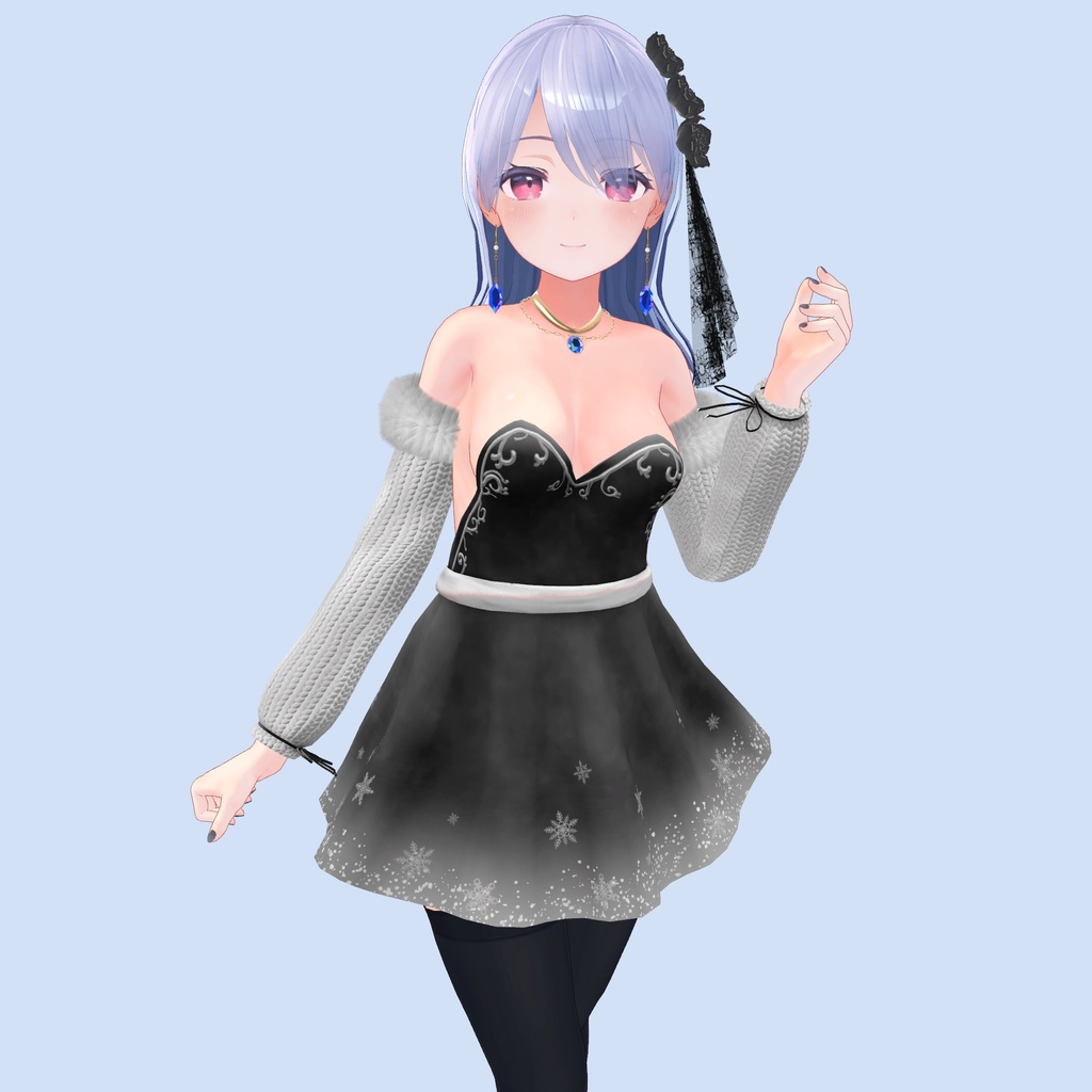 【桔梗専用衣装】winter dress【チョーカーおまけ付き】