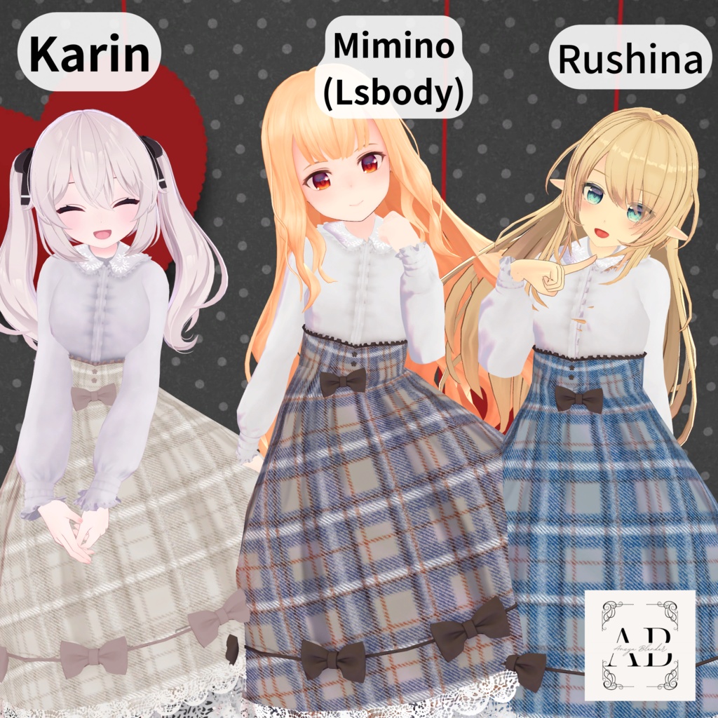 【11アバター対応】ドーリーフリルワンピース オールパック