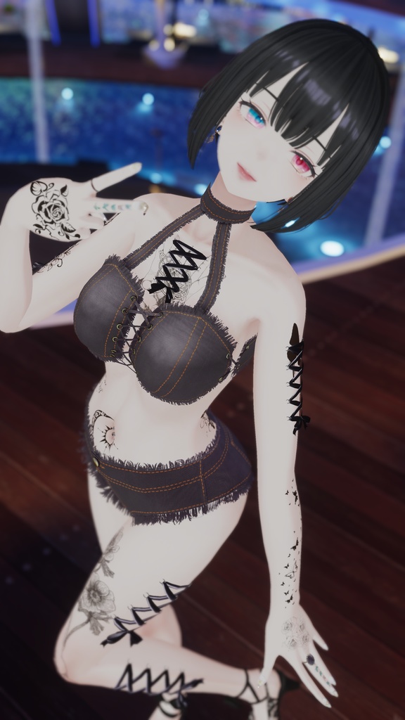 【森羅専用】denim swimwear(水着)