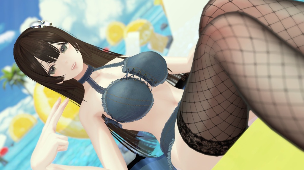 【森羅専用】denim swimwear(水着)