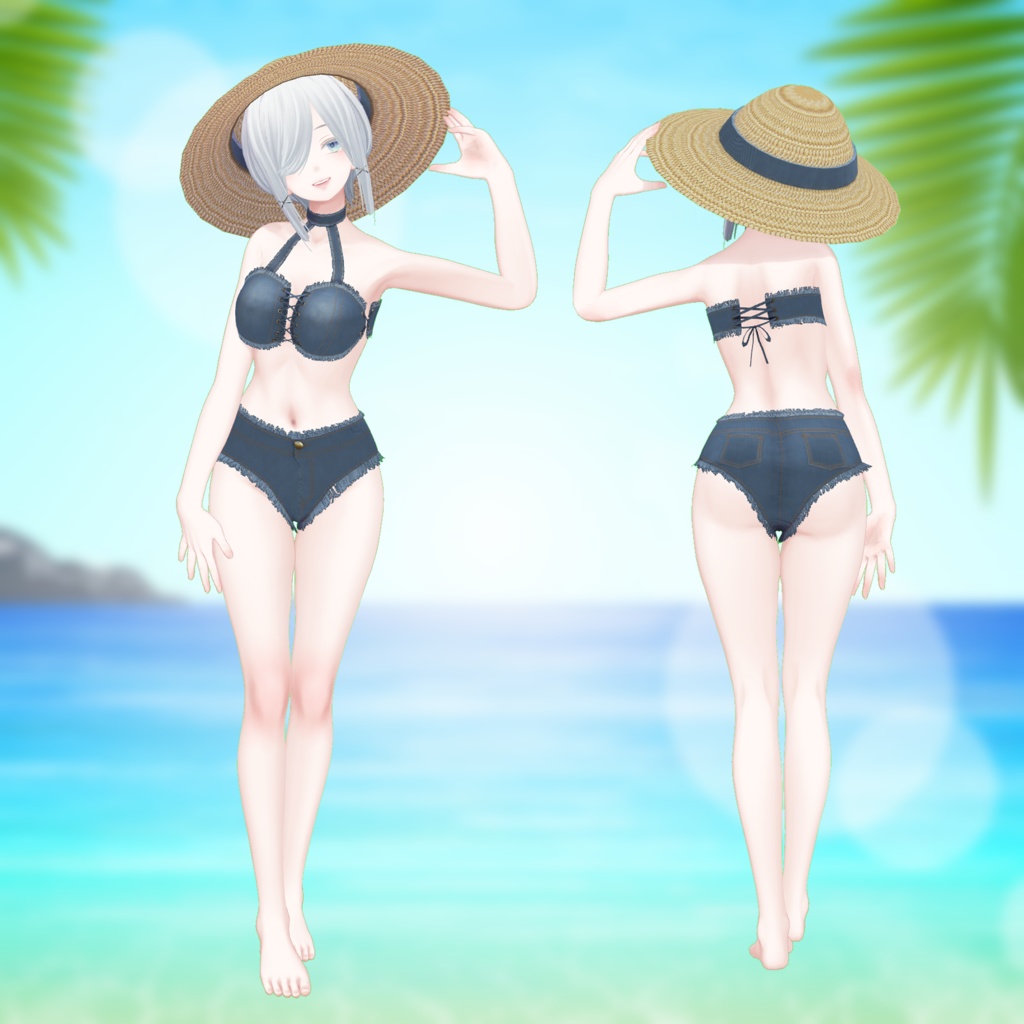 【森羅専用】denim swimwear(水着)