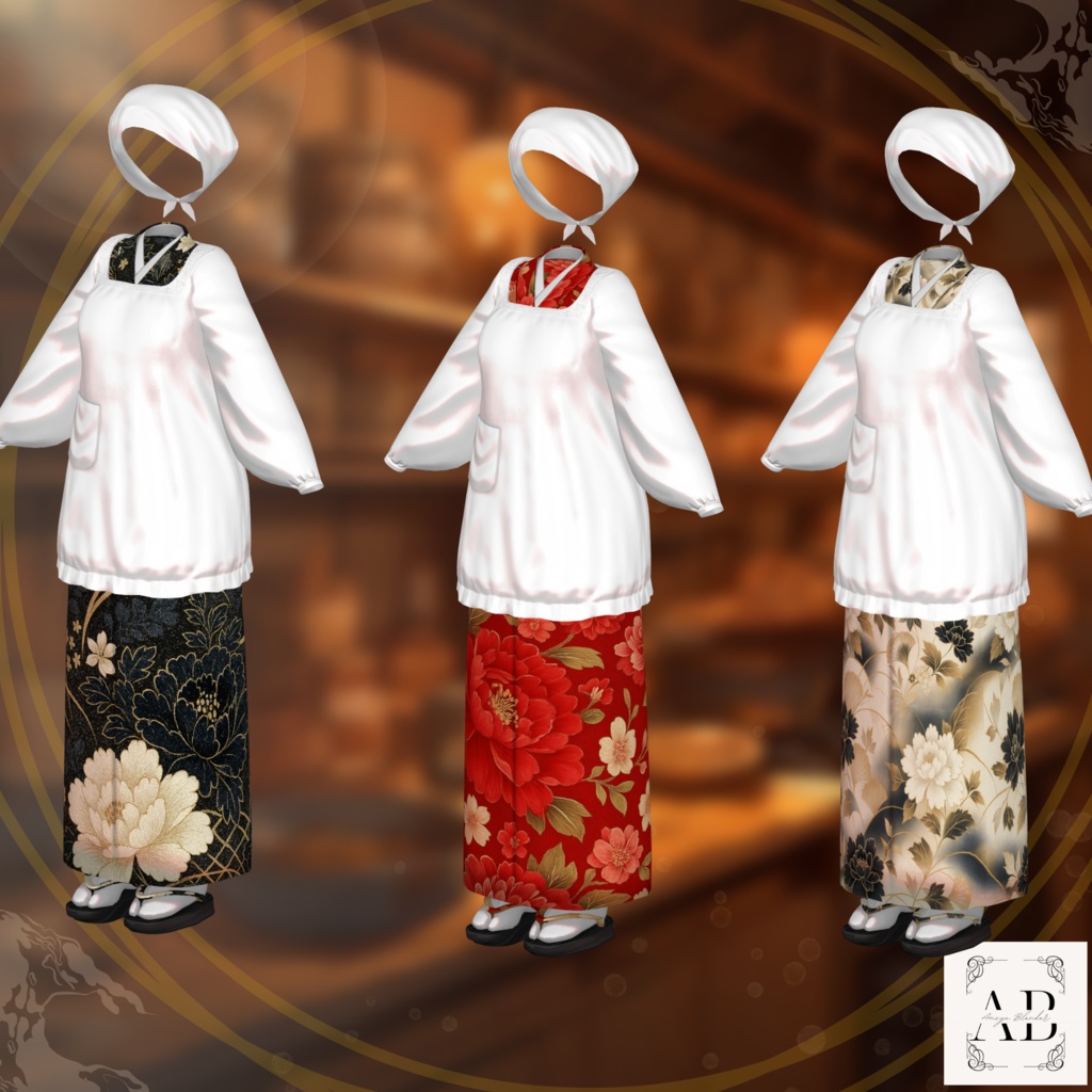 【18アバターセミ対応】割烹着