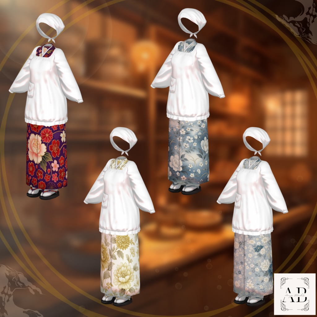 【18アバターセミ対応】割烹着