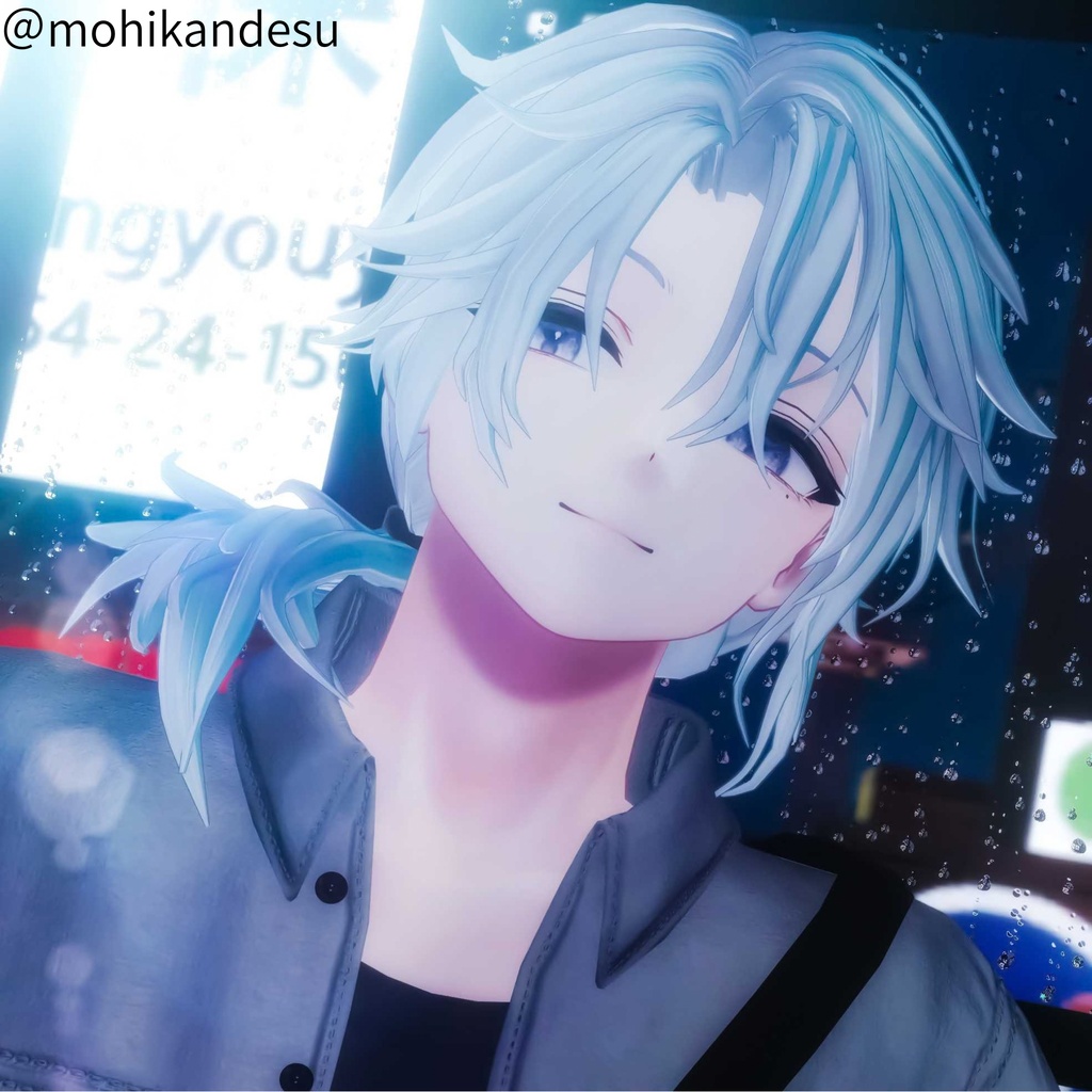 セール中【複数アバター対応】Loose Side Hair