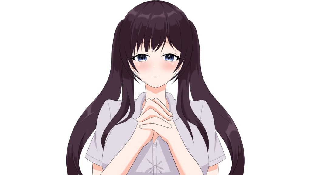 懇願する美女