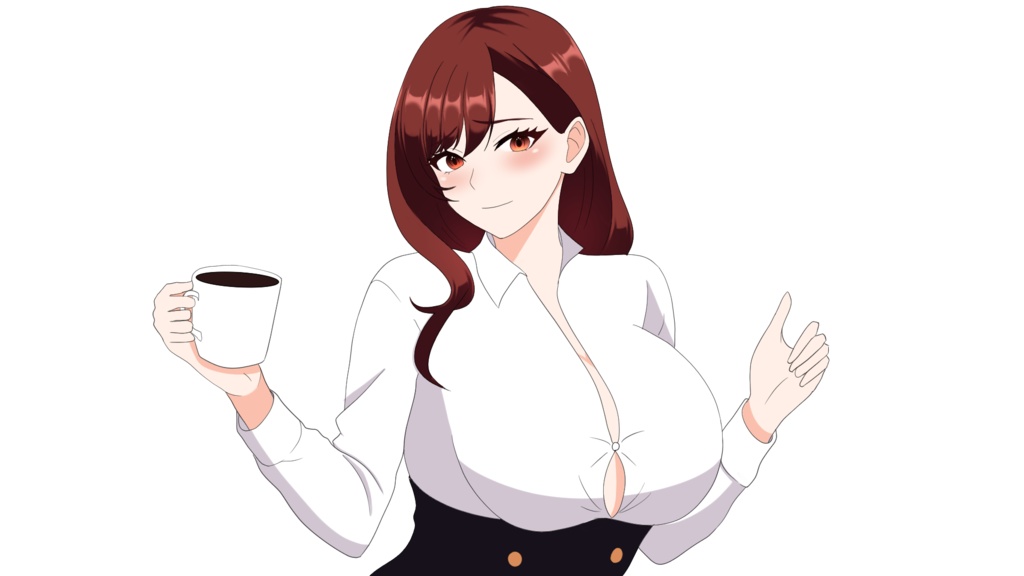 カフェのGカップ店員