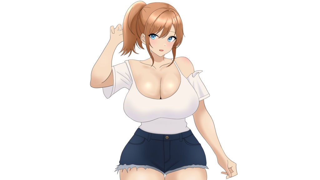 露出の激しい女性