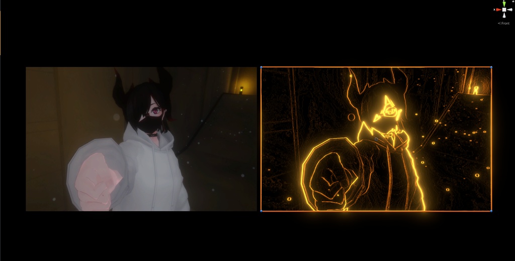 【VRChat想定】Neon Shader