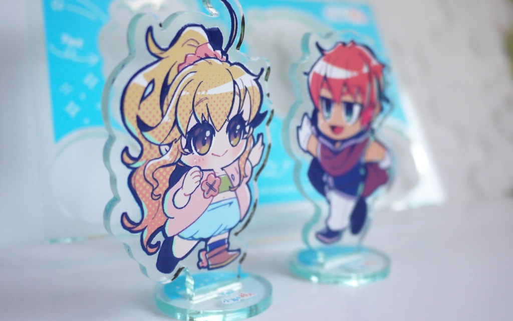 小鳥と旅人アクリルプレート