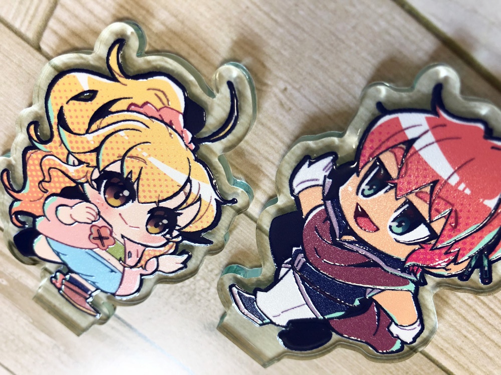 小鳥と旅人アクリルプレート