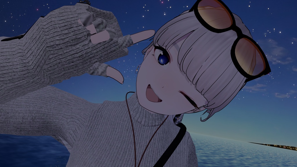 【複数アバター対応】瞳の中で動く鳥アイテクスチャ & Lapwing専用瞳テクスチャ