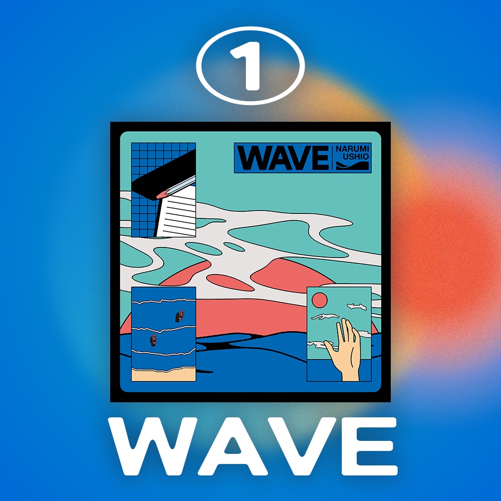 【ステッカー】NEW 2種【潮成実】