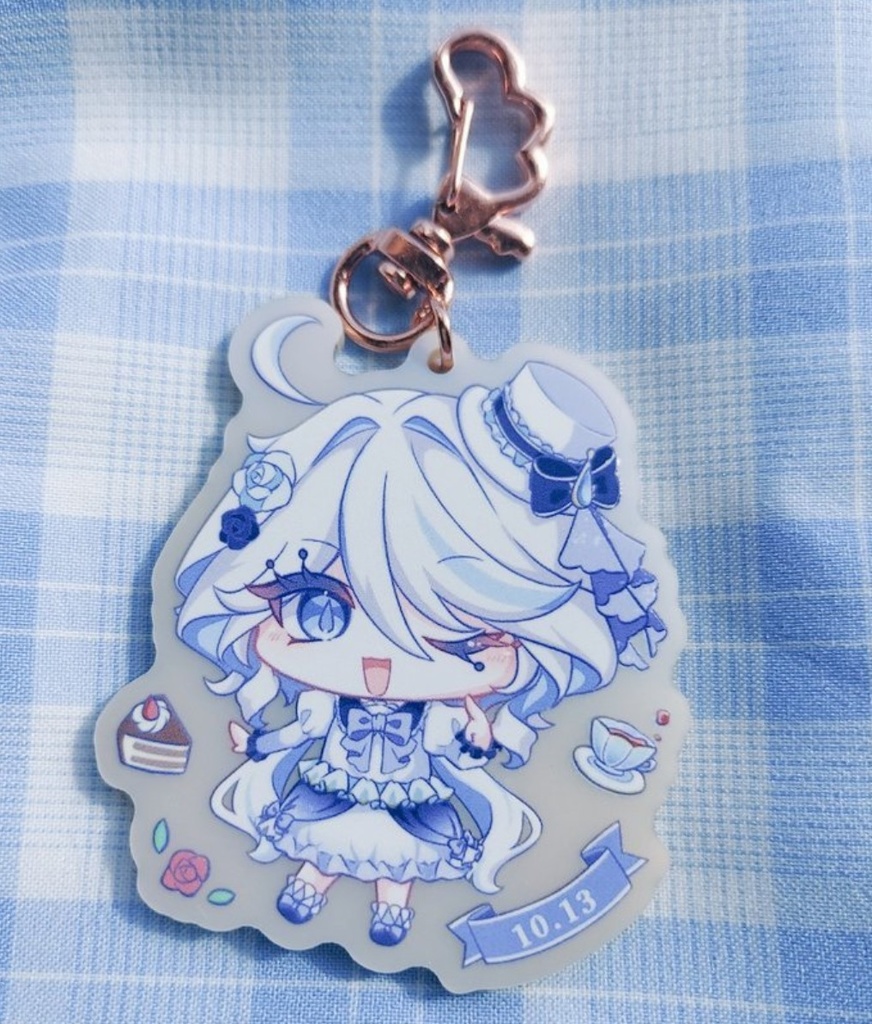 フリーナ 誕生日アクリルキーホルダー
