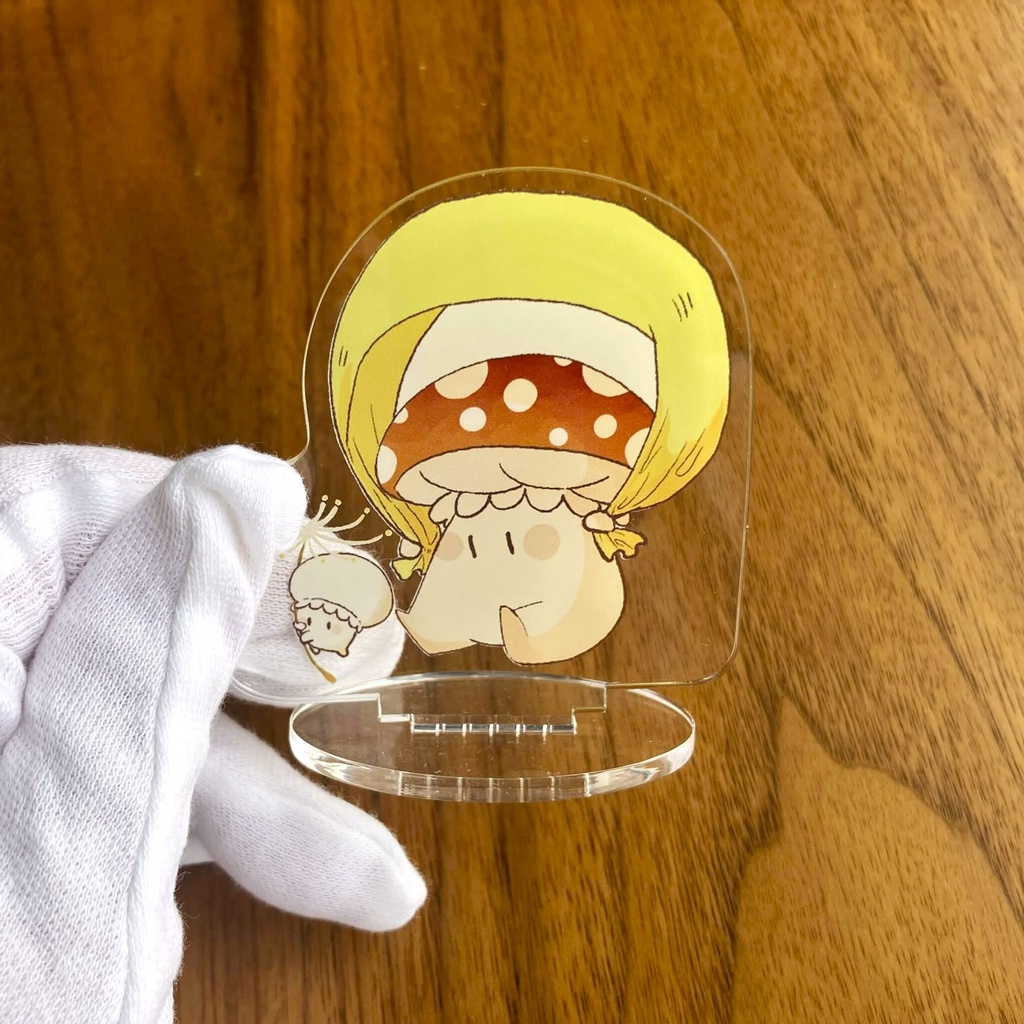きのこたちのアクリルスタンド