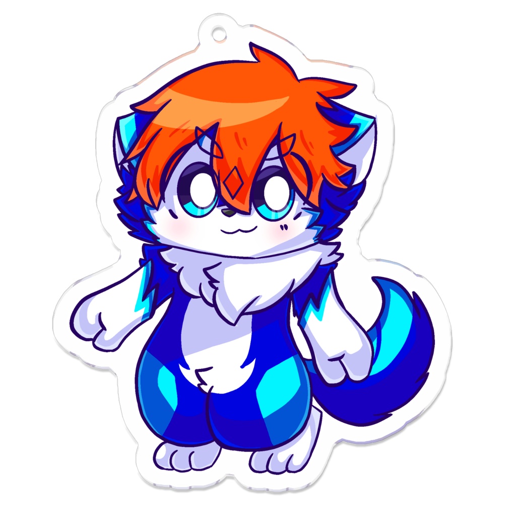 リント アクリルキーホルダー