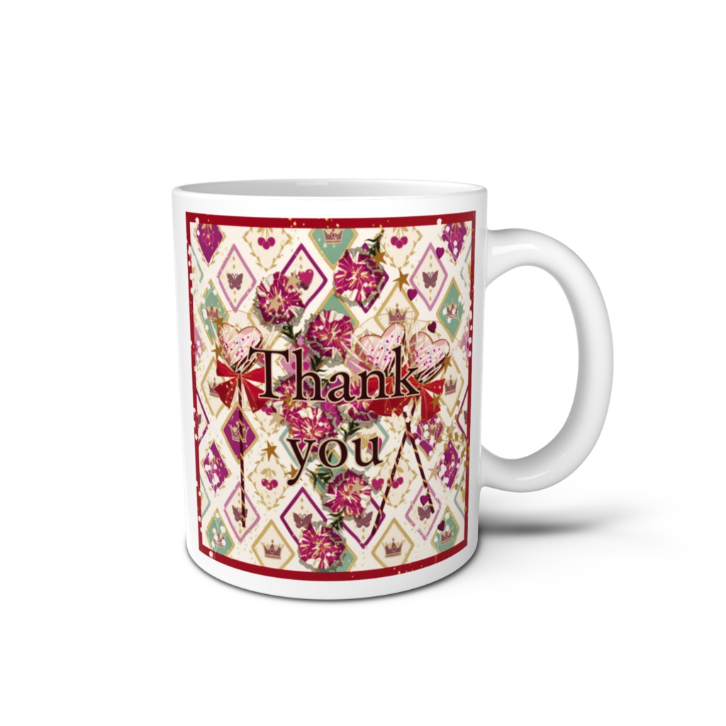 thank you マグカップ