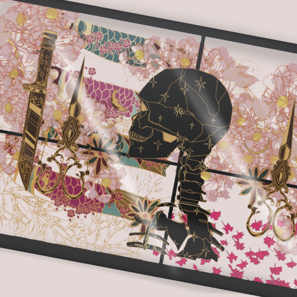 百日紅 クリアカード