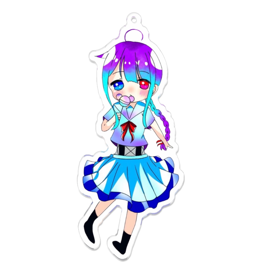 黒リコたんキーホルダー