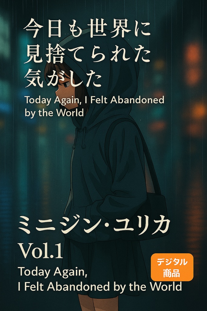 ミニジン・ユリカ Vol.1「今日も世界に見捨てられた気がした」/ Mini Zine Yurika Vol.1 "Today Again, I Felt Abandoned by the World"