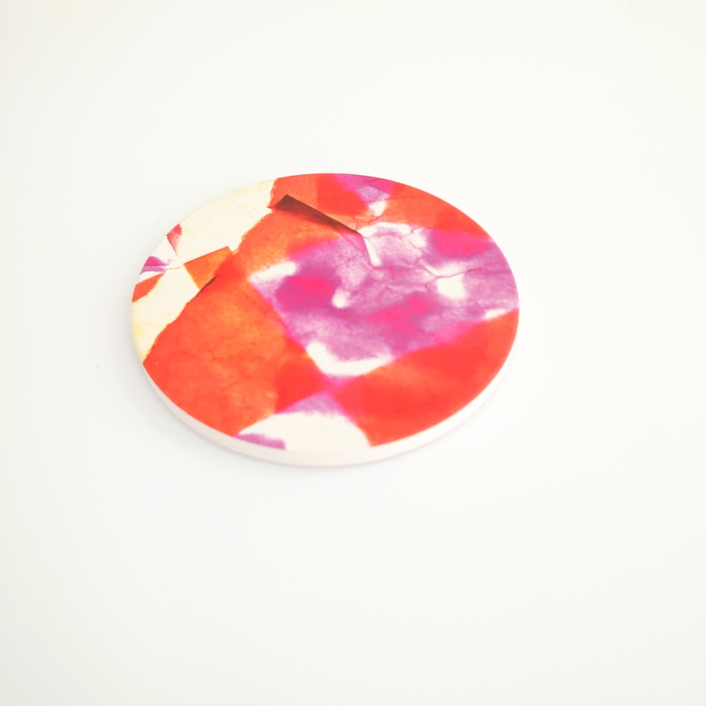 桜 白雲石吸水コースター お家時間を楽しく