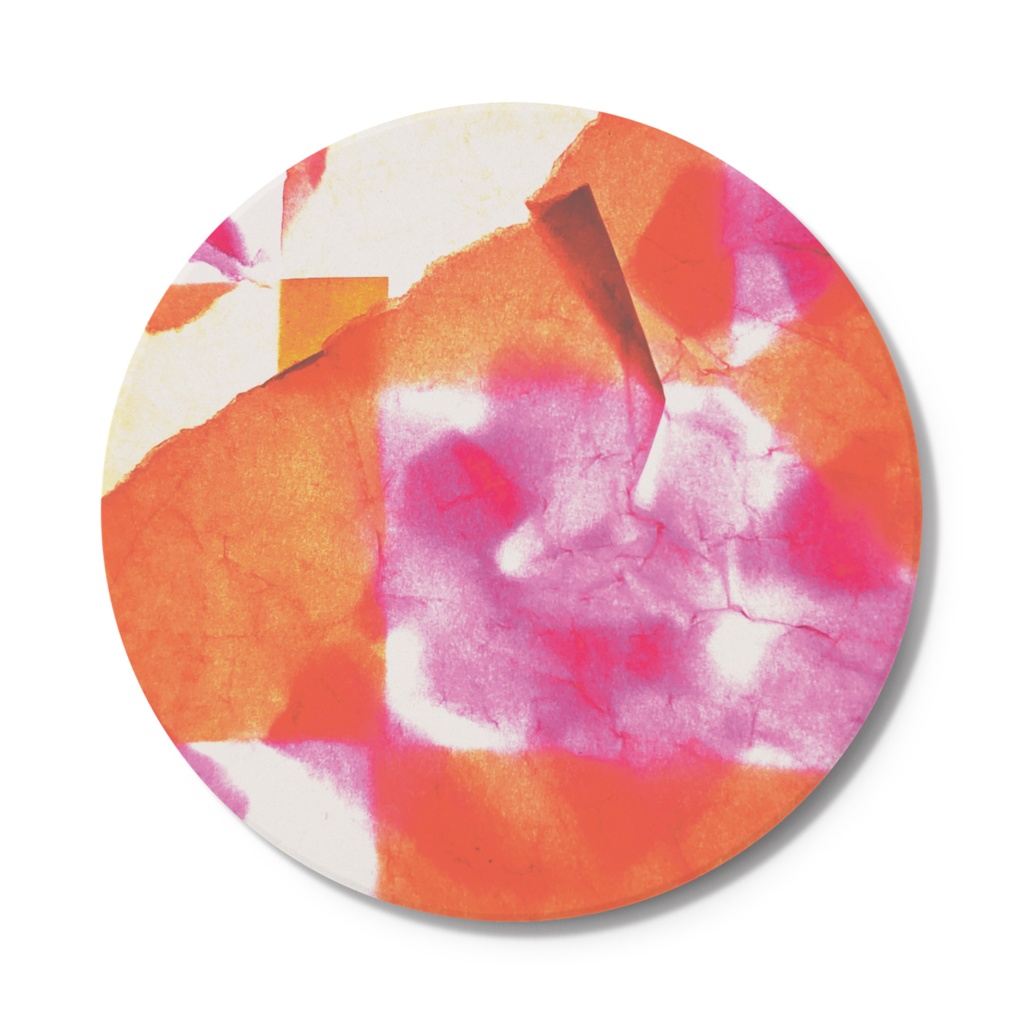 桜 白雲石吸水コースター お家時間を楽しく