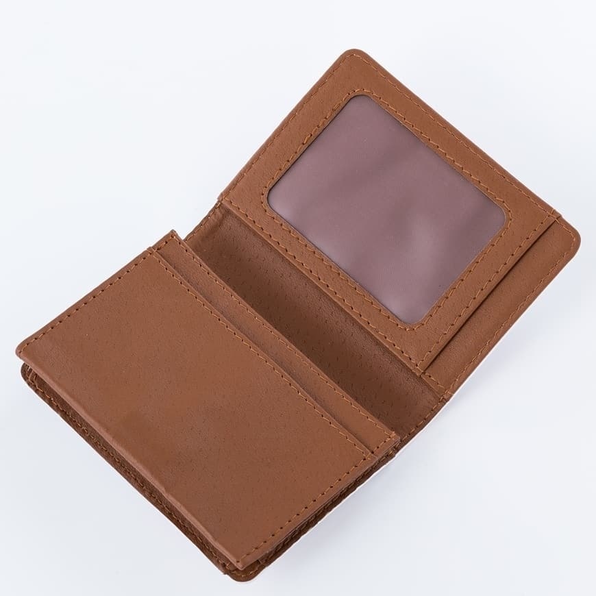 ライト遊び レザー製名刺入れ お出かけを楽しく