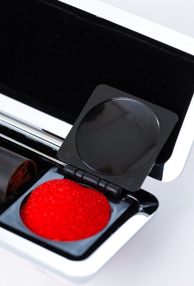 落ち葉 印鑑ケース お仕事を楽しく