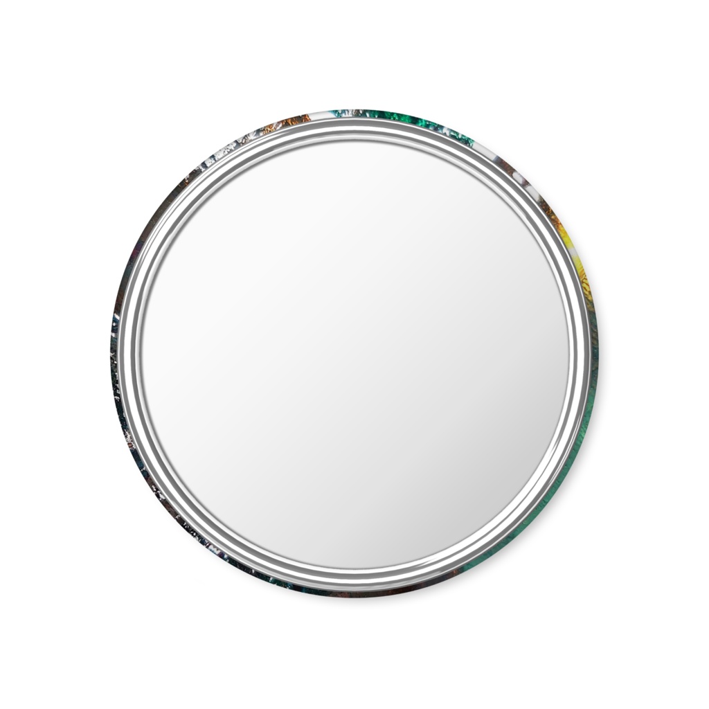 落ち葉 缶ミラー お出かけを楽しく