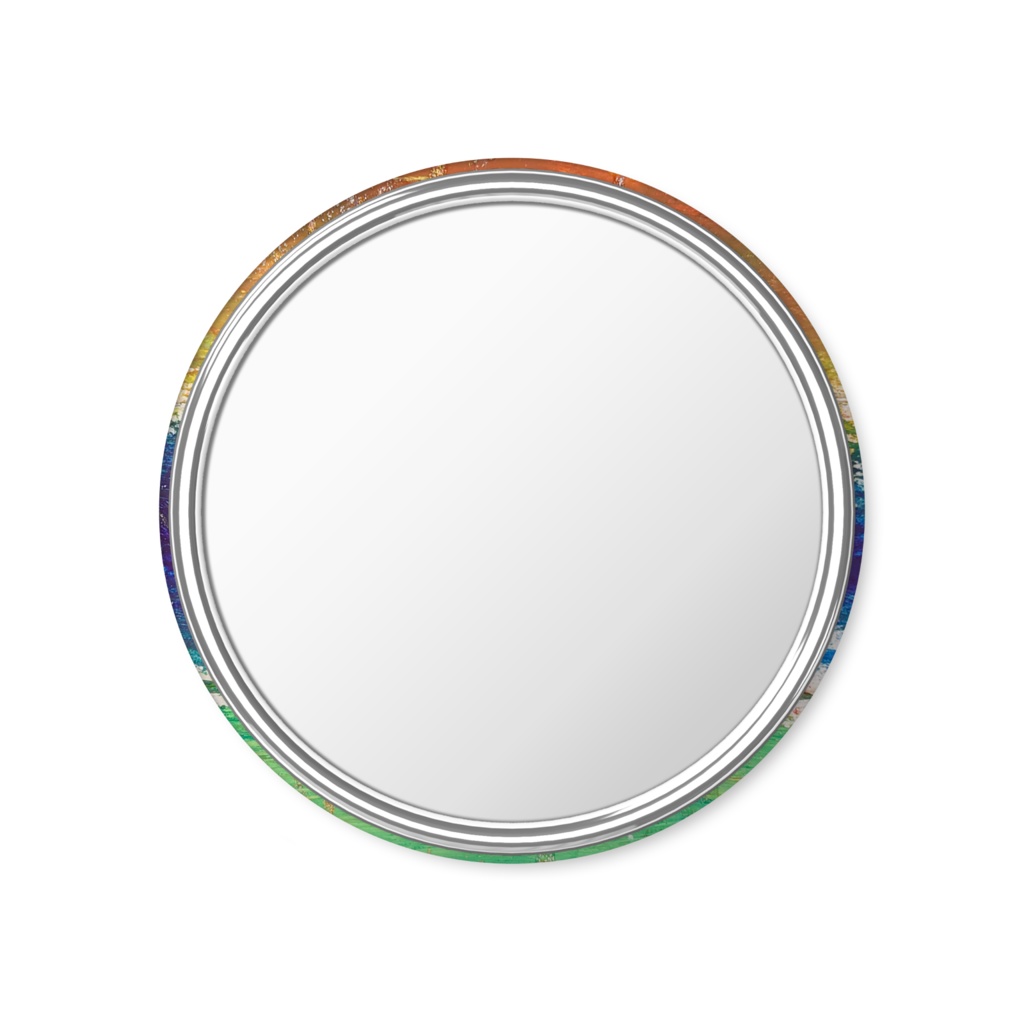 エキゾチック 缶ミラー お出かけを楽しく