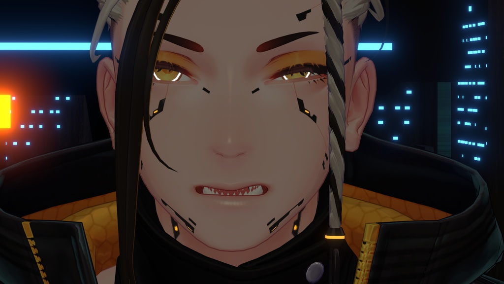 【テッキー/Techie対応】ギザ歯