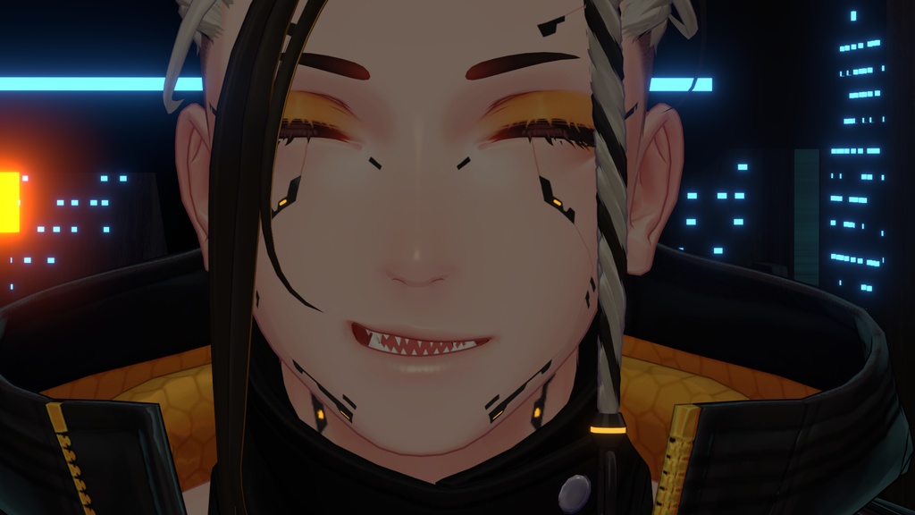 【テッキー/Techie対応】ギザ歯