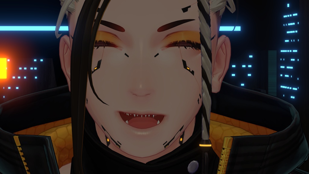 【テッキー/Techie対応】ギザ歯