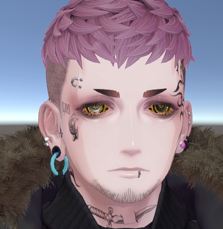 【Techie対応】義眼 3セット【その他珍飯亭アバター準対応】