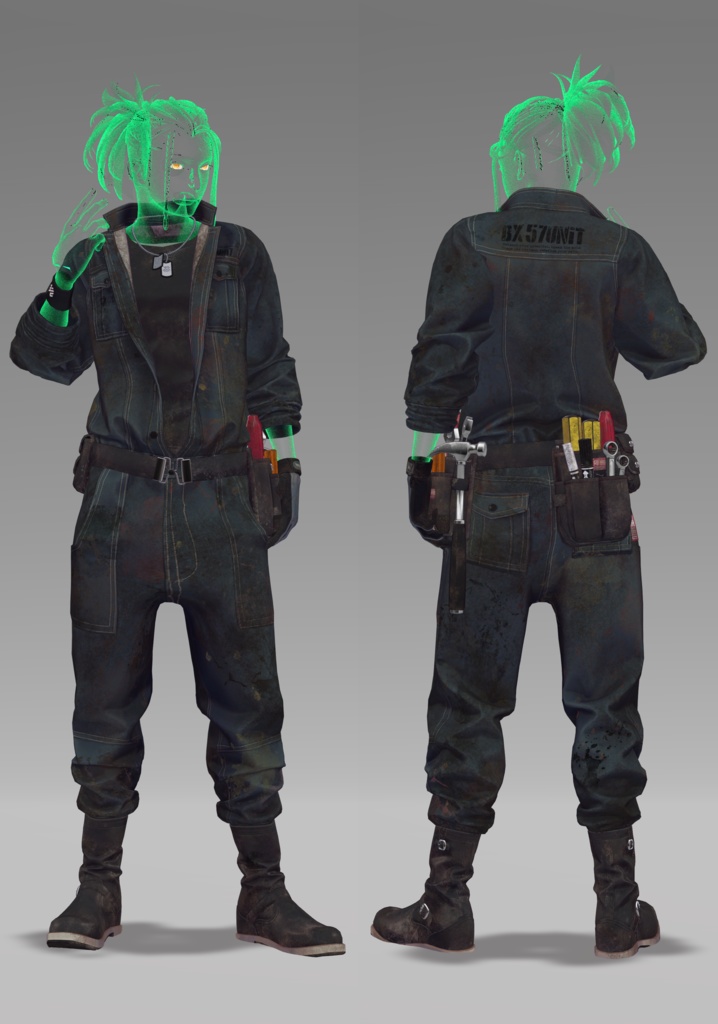 【珍飯亭 各ツナギ用】 汚しテクスチャ (単品or3種セット+) .CLIPファイル PNG (フルセットにおまけつき)