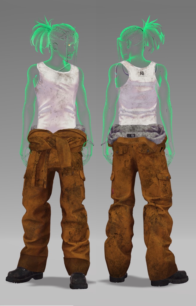 【珍飯亭 各ツナギ用】 汚しテクスチャ (単品or3種セット+) .CLIPファイル PNG (フルセットにおまけつき)