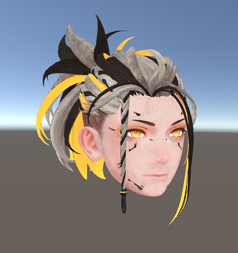 珍飯亭アバターデフォルト服用(ロマド/テッキー/ゼヴ) 汚しテクスチャ  .Clip .PNG